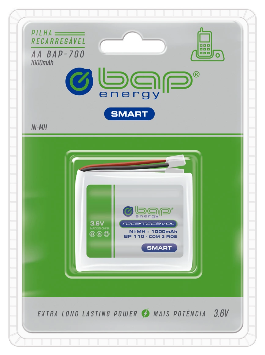 BAP-700 smart — Bateria para telefonia smart | BAP Energy