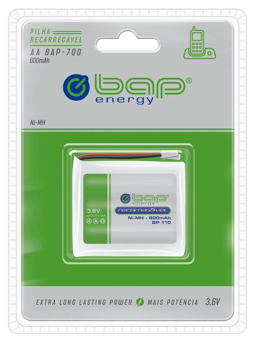 BAP-700 — Bateria para telefone sem fio | BAP Energy