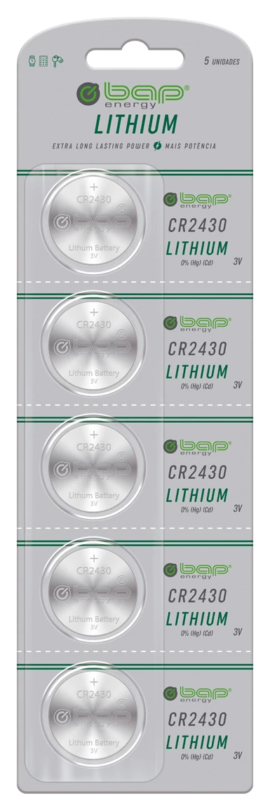BAP-CR2430 — Baterias de lítio CR2430 | BAP Energy