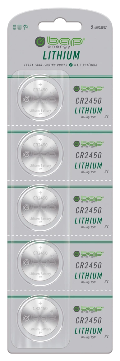 BAP-CR2450 — Baterias de lítio CR2450 | BAP Energy