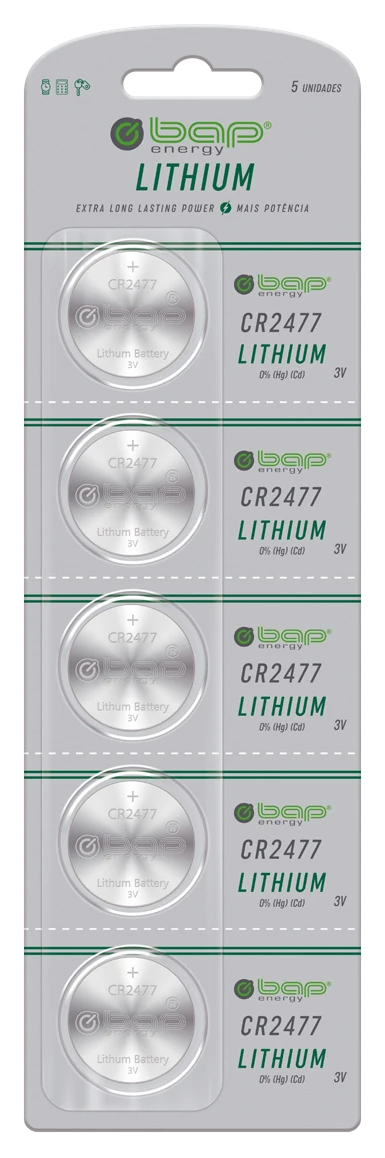 BAP-CR2477 — Baterias de lítio CR2477 | BAP Energy